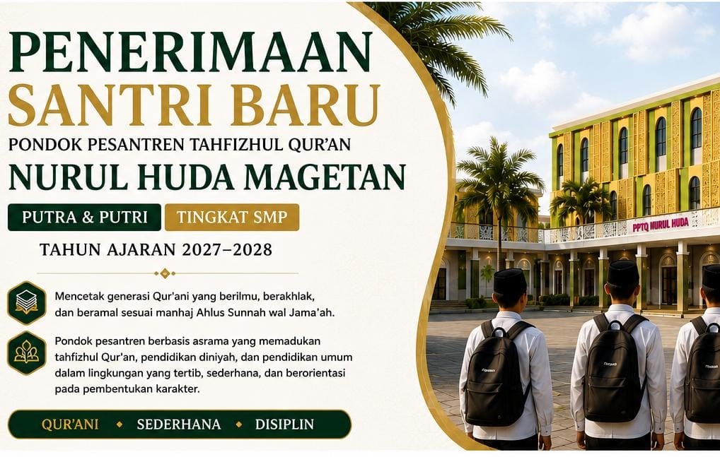 Ahlan wa Sahlan, Santri Baru Memulai Perjalanan di PPTQ Nurul Huda