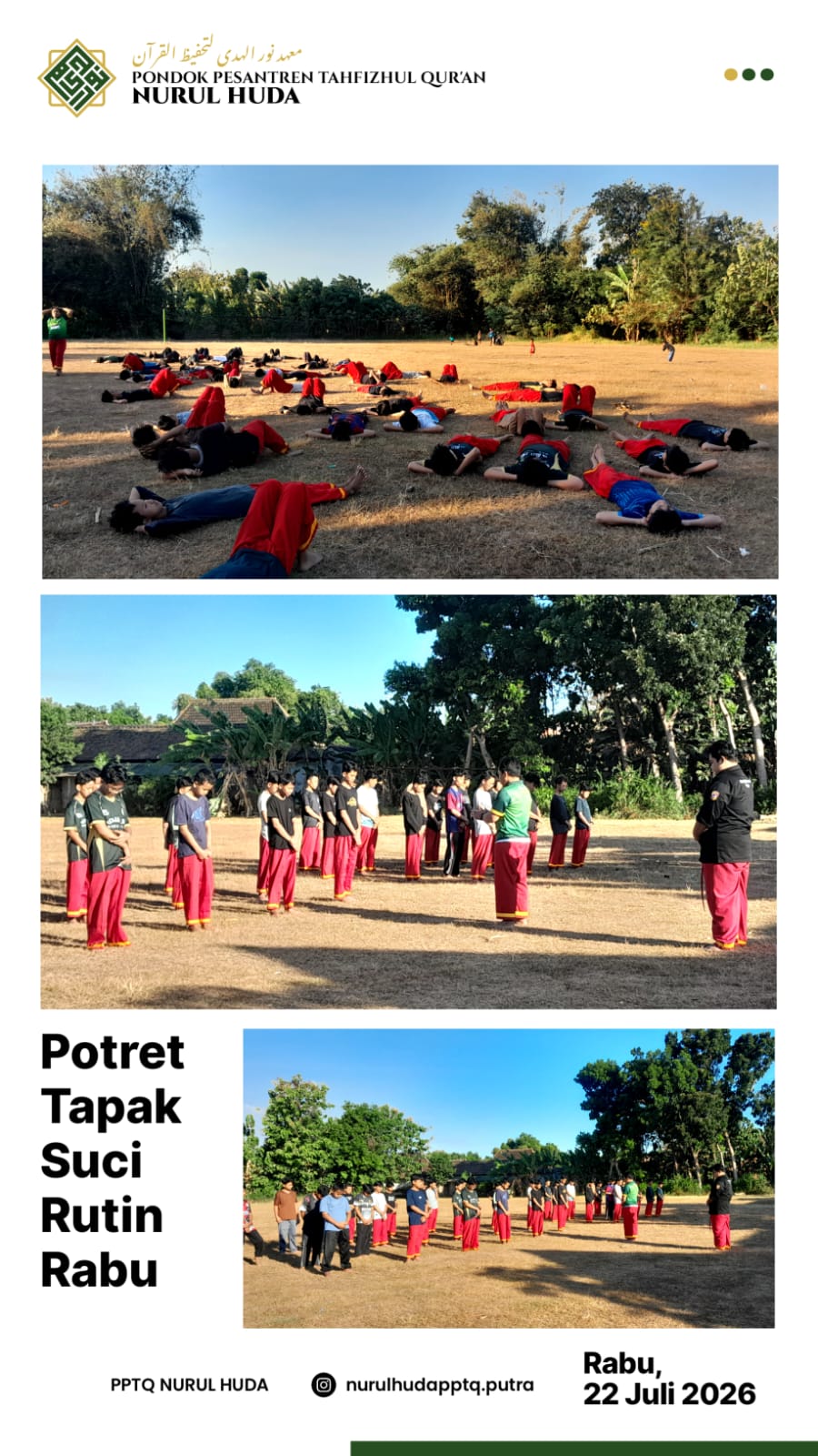 Kegiatan Silat Santri